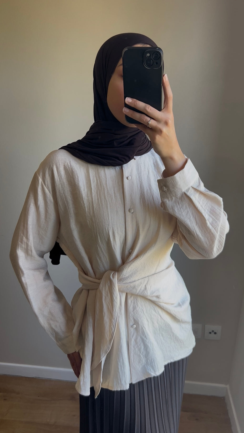 Chemise Nouée