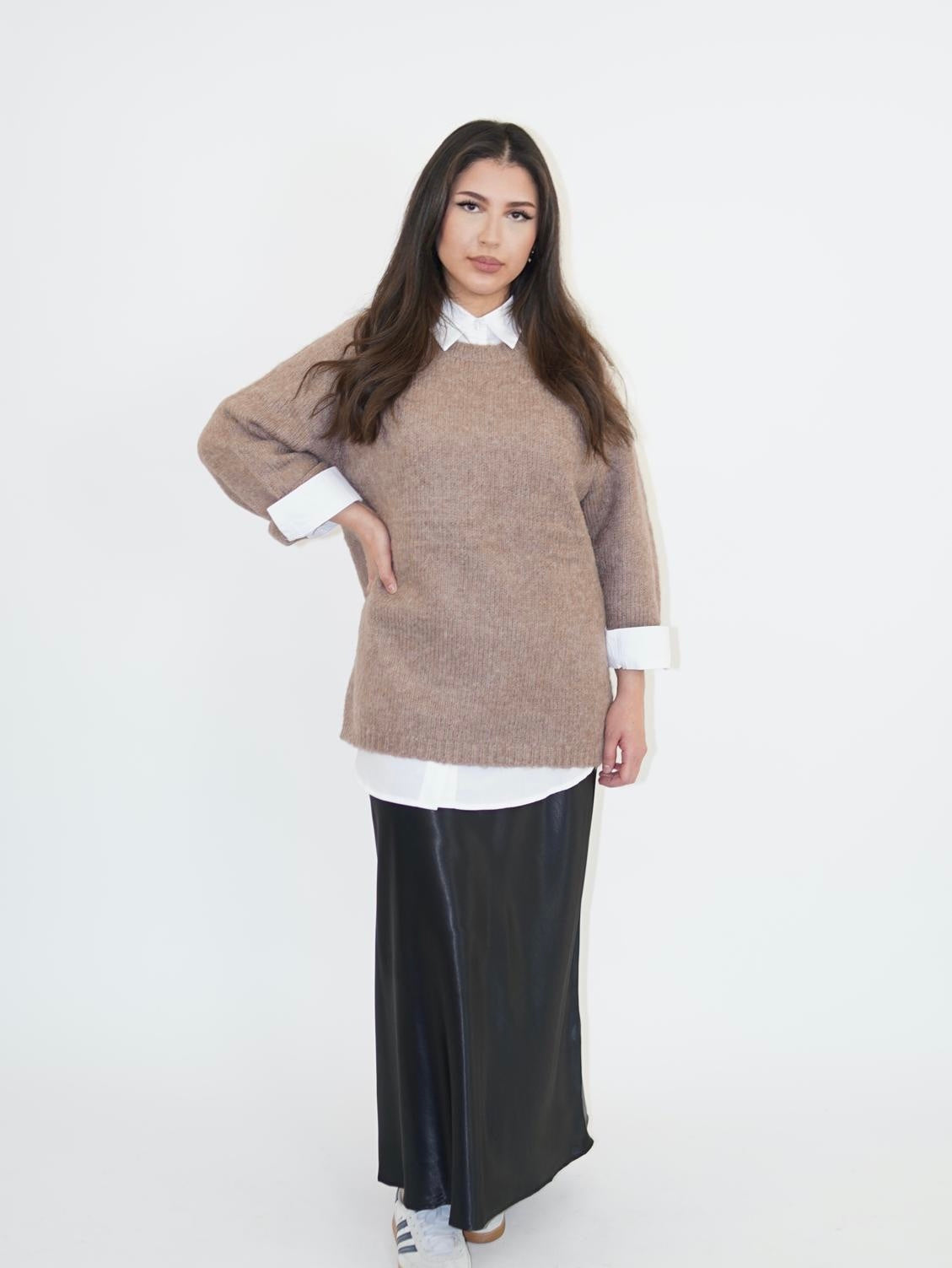 Jupe Longue Satinée